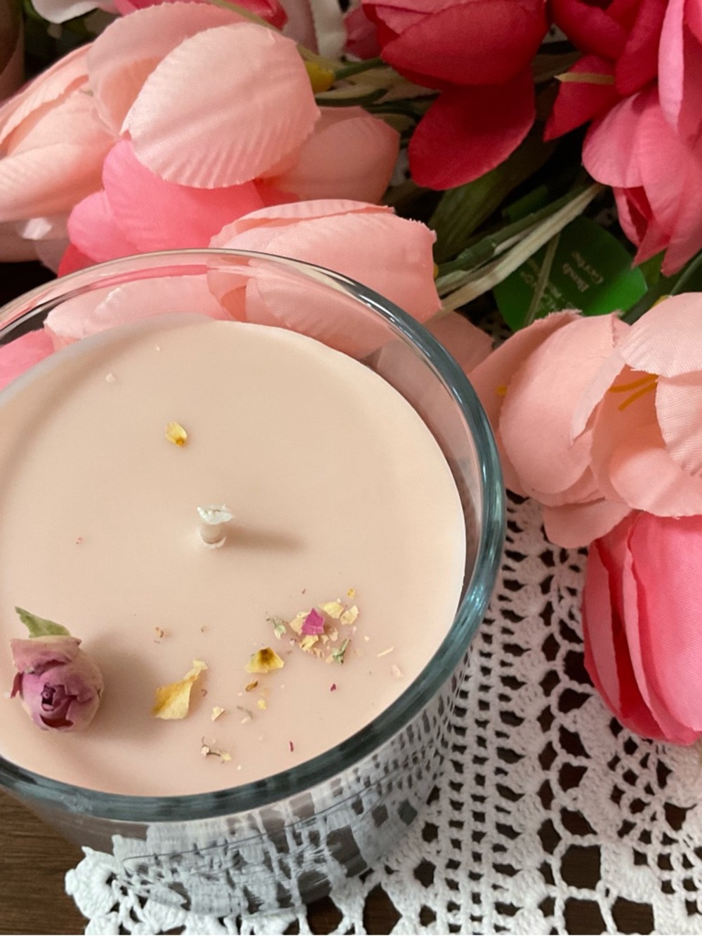Luxury wild roses Soy Candle - Women Bath & Body